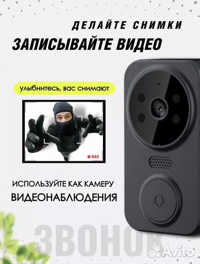 Дверной видео звонок