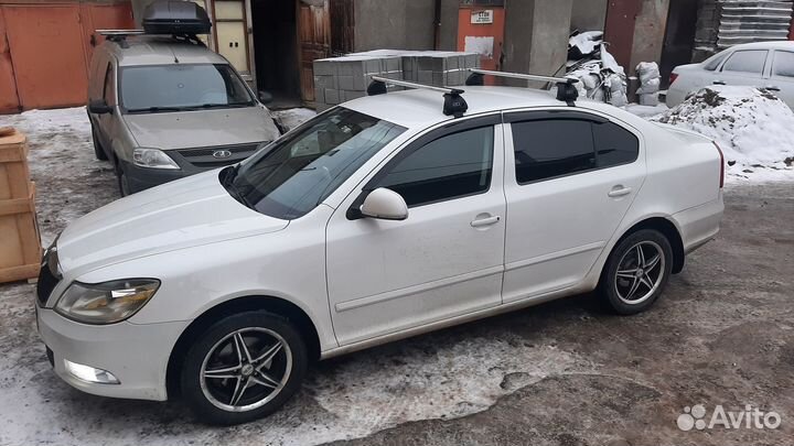 Багажник на крышу Skoda Octavia A5, крыло