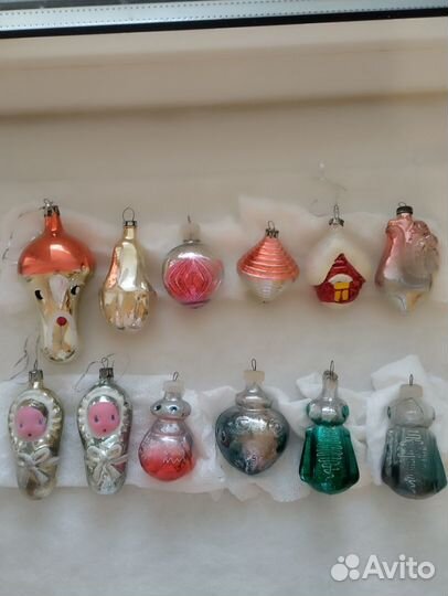 Ёлочные игрушки СССР