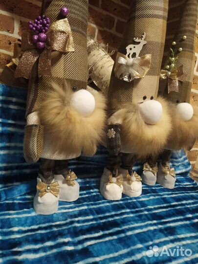 Гномик новый ручная работа