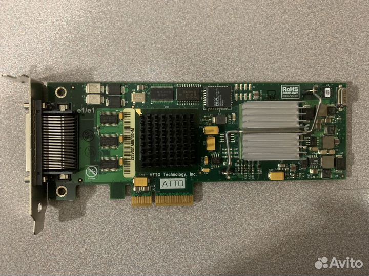 Контроллер U320 scsi PCI-E AH627A