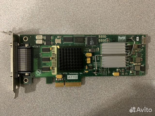 Контроллер U320 scsi PCI-E AH627A