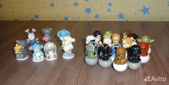 Коллекционные фигурки тедди И звездные войны