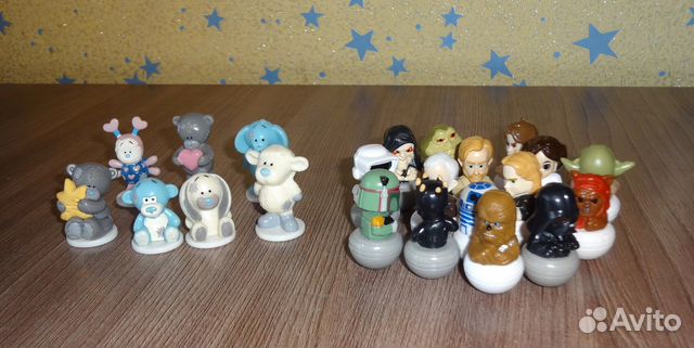 Коллекционные фигурки тедди И звездные войны