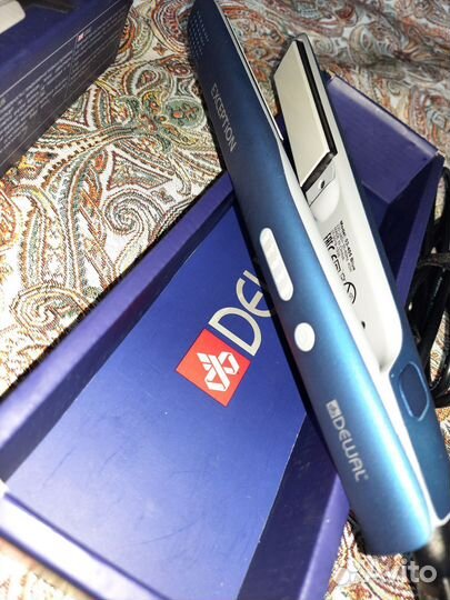 Щипцы для выпрямления волос dewal утюжок