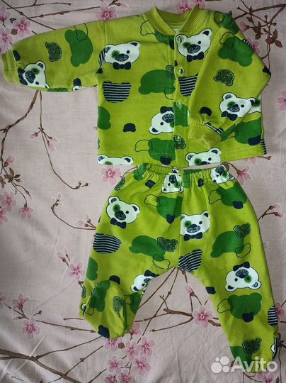 Пижама детская теплая