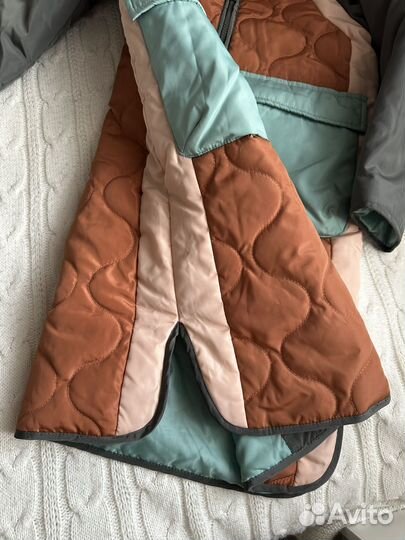 Плащ стеганый