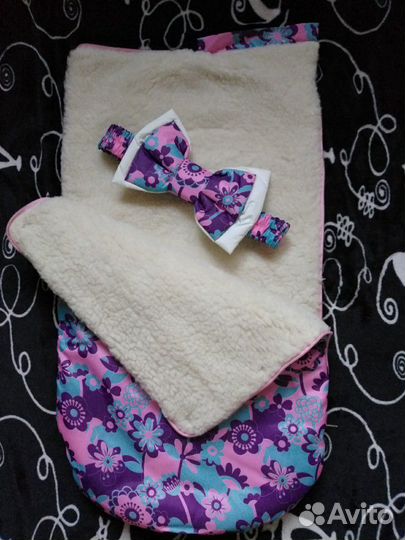 Конверт для новорожденного на выписку