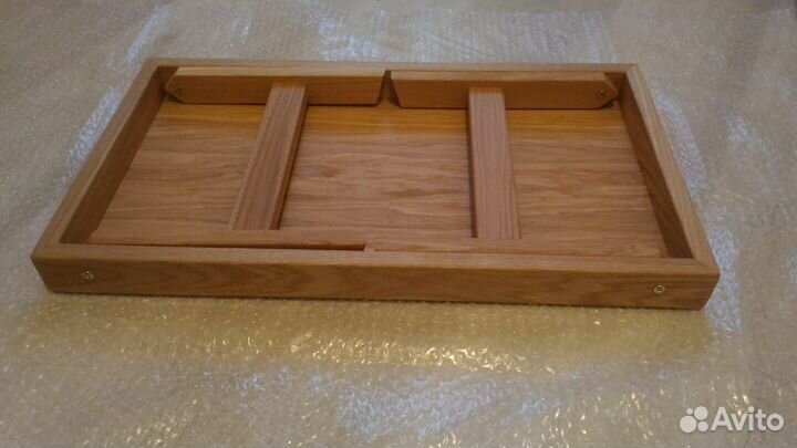 Новый столик для ноутбука массив дуба