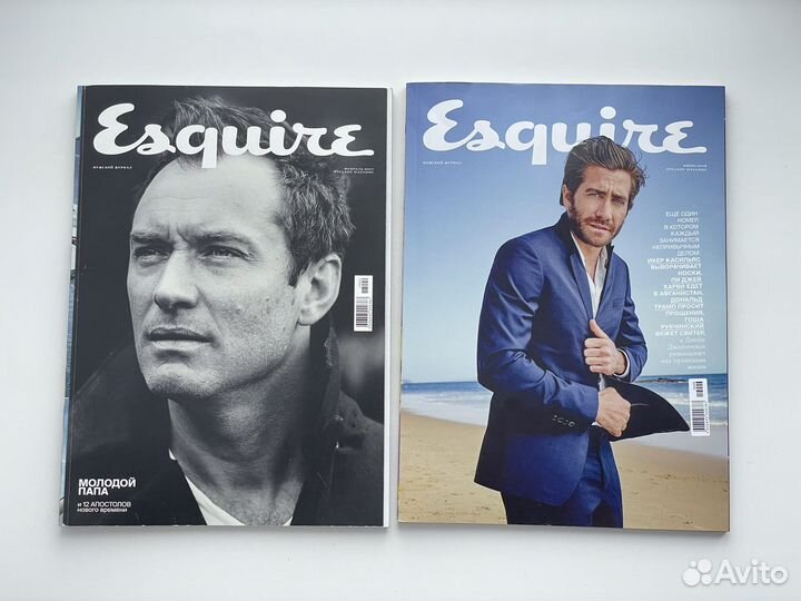 Журналы GQ и Esquire
