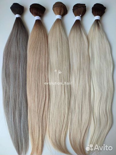 Биопротеиновые волосы для наращивания омбре