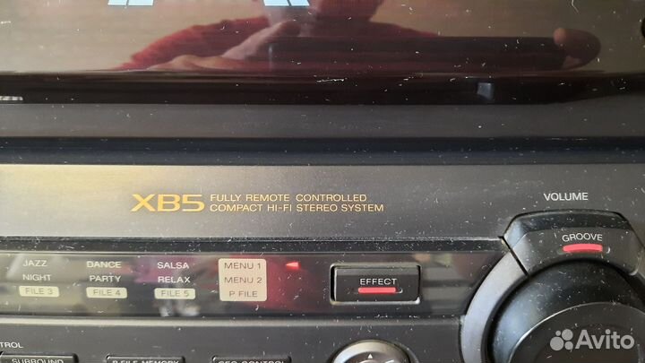 Музыкальный центр sony HCD XB 5