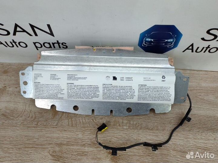 Подушка безопасности пассажира Bmw X5 E70 N52B30