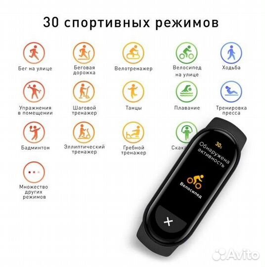 Новый Фитнес браслет xiaomi mi band 6
