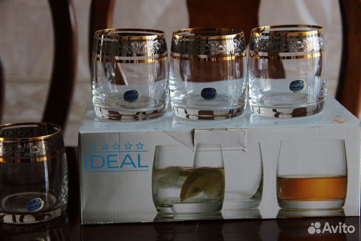 Хрустальные стаканы