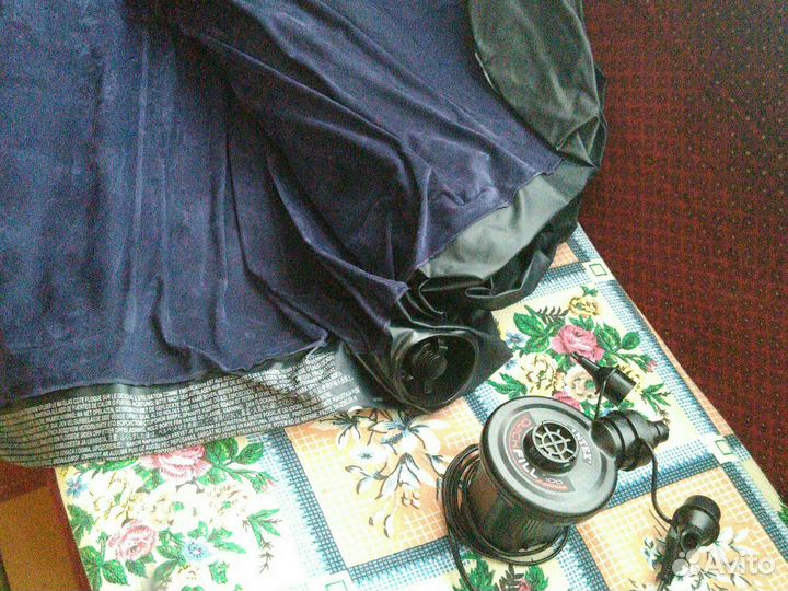 Надувной матрас (кровать) intex и насос