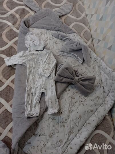 Конверт на выписку зимний