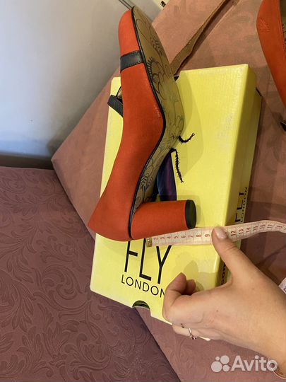 Туфли кожанные Fly London 41 размер