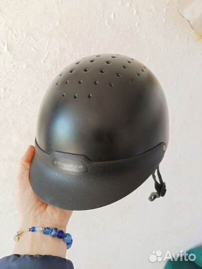 Шлем для верховой езды fouganza 52-55