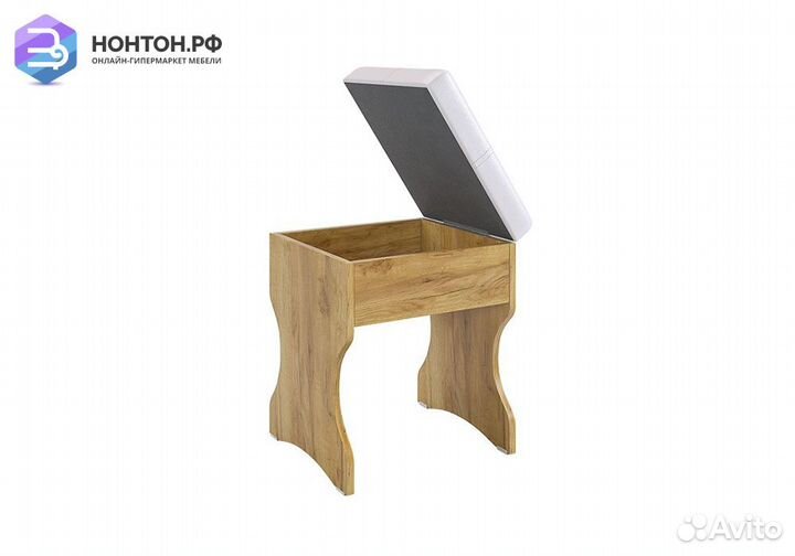 Пуф Виктория-1 дуб крафт золотой