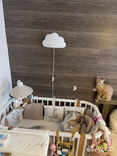 Бортики в детскую кроватку (комплект постельного)