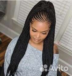 Плетение афрокосичек