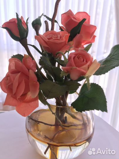 Букет из искусственных цветов для интерьера