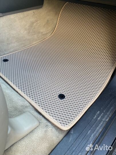 Коврики eva в машину с бортами и без 3d