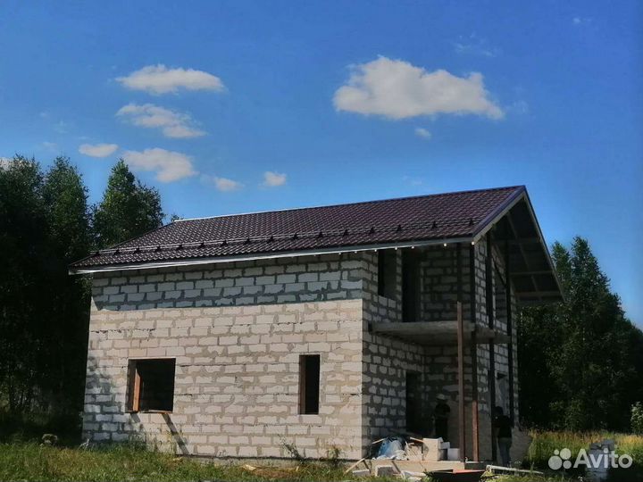 Бригада строителей строительство домов