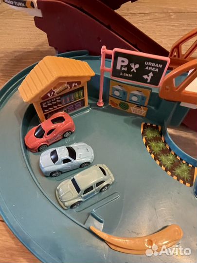 Автотрек с машинками