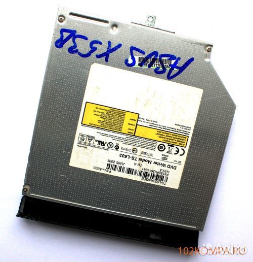Привод DVD RW для ноутбука asus X53B, K53T, X53T