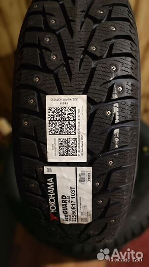 Yokohama Ice Guard Stud IG55 225/60 R17