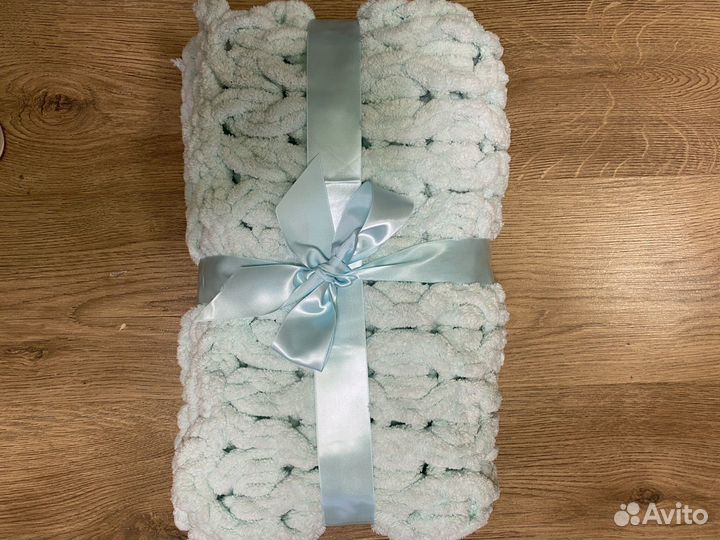 Плед пушистый новый