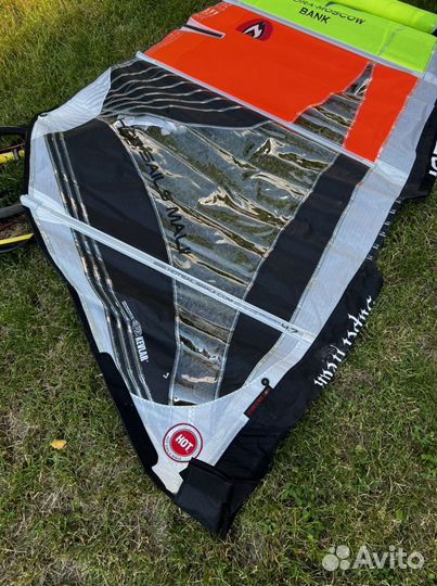 Новый парус виндсерфинга hot sails maui 4.7