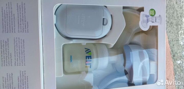 Молокоотсос avent электрический