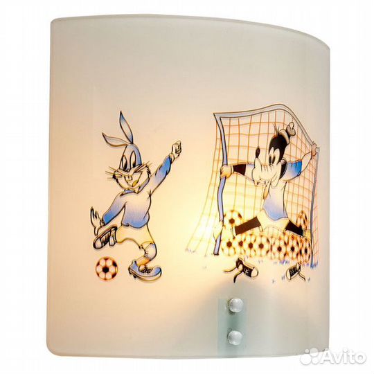 Бра apeyron Футбол 1хЕ27 60Вт 220В 200х220х65мм ст