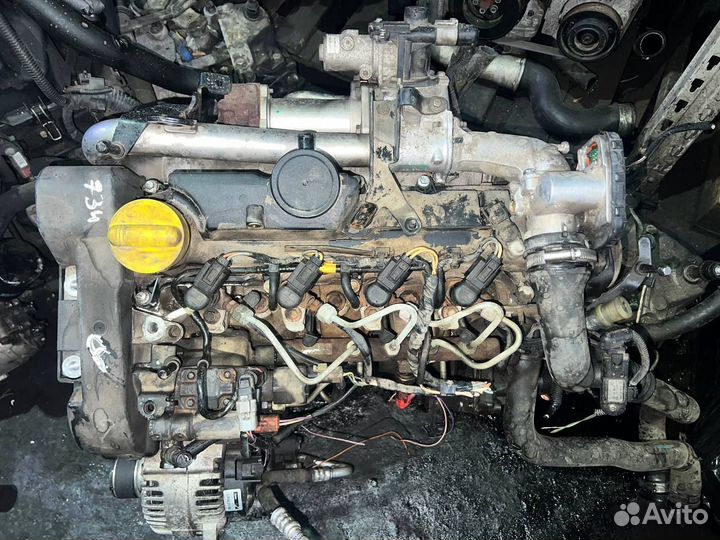 Двигатель контр.Renault Logan Sandero Kangoo