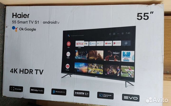 Блоки телевизора Haier 55 Smart TV S1