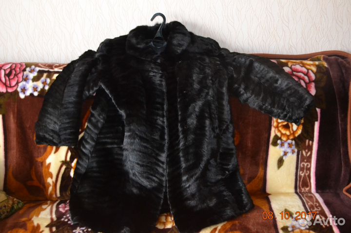 Шуба из чернобурки