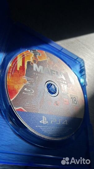 Mafia definitive edition ps4 диск