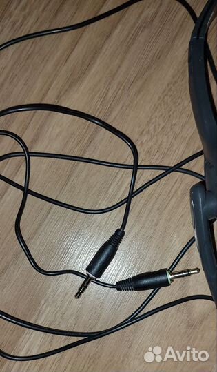 Наушники компьютергые logi с микрофоном б.у