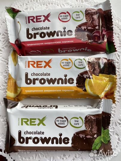 Брауни без сахара