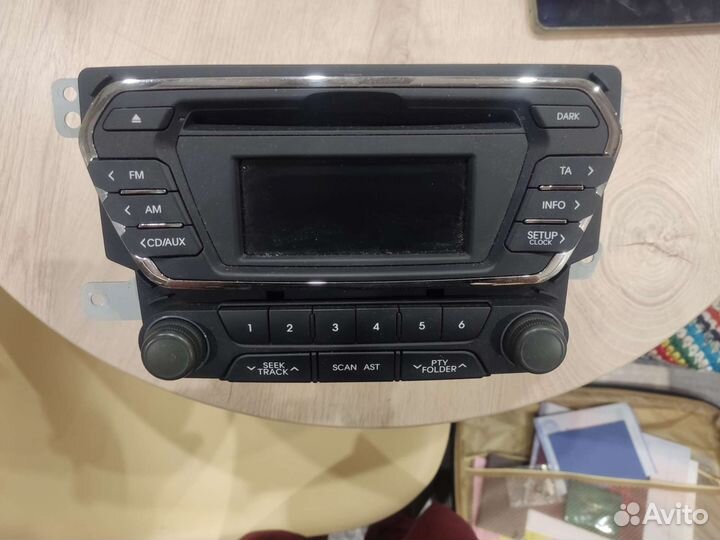 Магнитола kia rio 3
