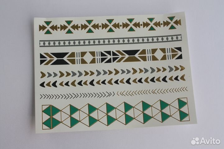 Временные татуировки на дому Переводные татуировки