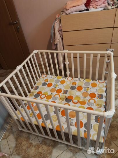 Большой детский манеж