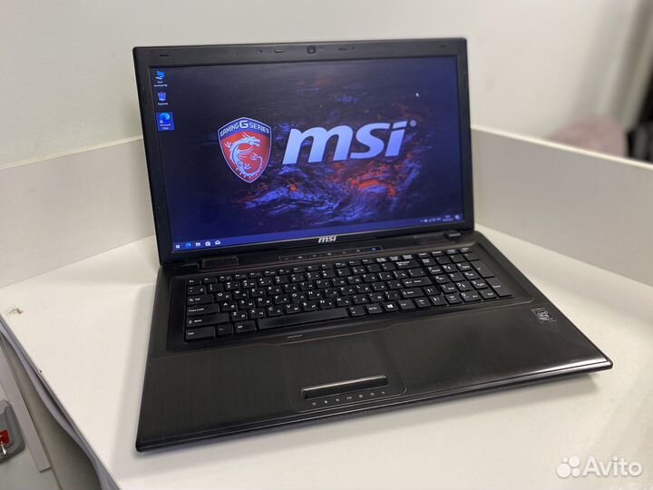Игровой MSI GTX/17 дюймов/Core i5/SSD