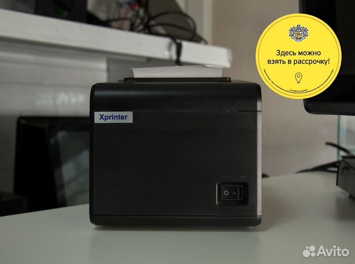 Принтер чеков Xprinter XP-Q804S (USB+LAN)
