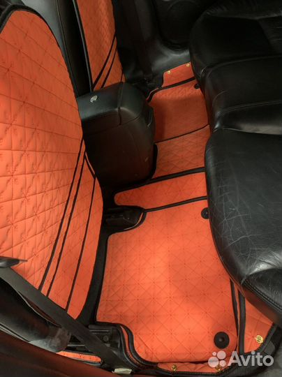 3 д коврики в багажник Nissan Crew