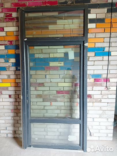 Дверь пластиковая пвх входная теплая