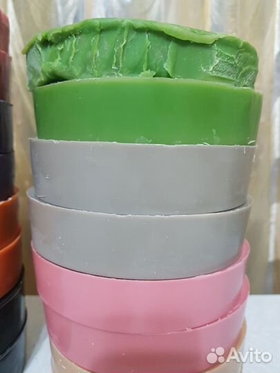 Натуральный пчелиный воск цветной для свечей